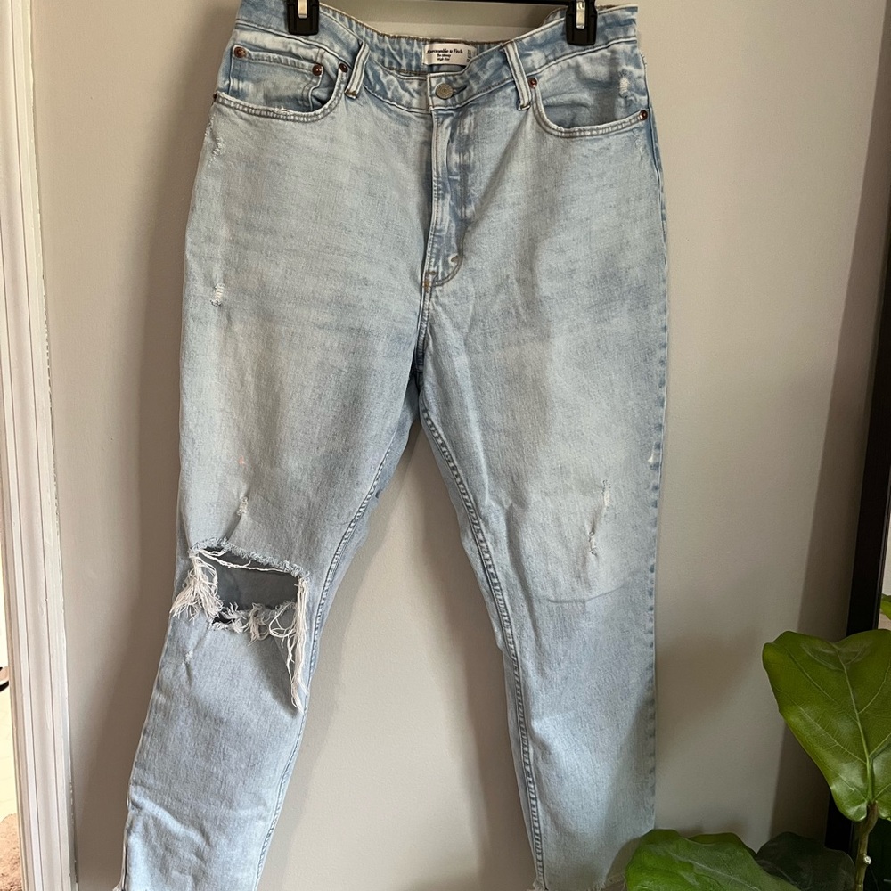 Abercrombie and fitch the skinny high rise curve love 31 12R